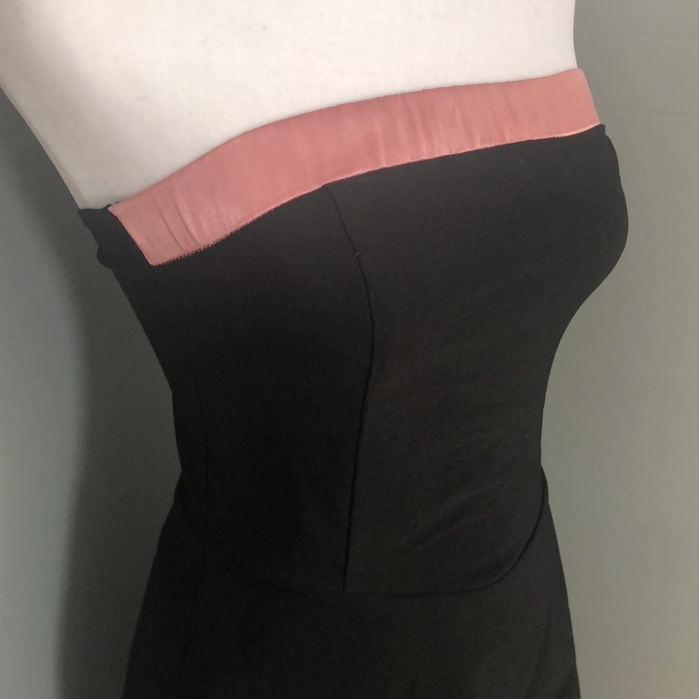 Ruby Rox Junior Strapless Black Dress
